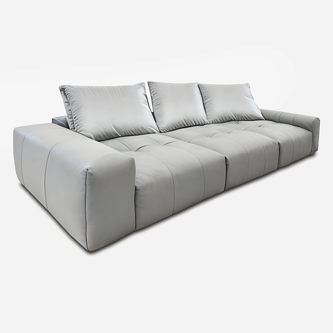 Sofa with side pouf Aperta | First House Furniture Dubai - Image 2