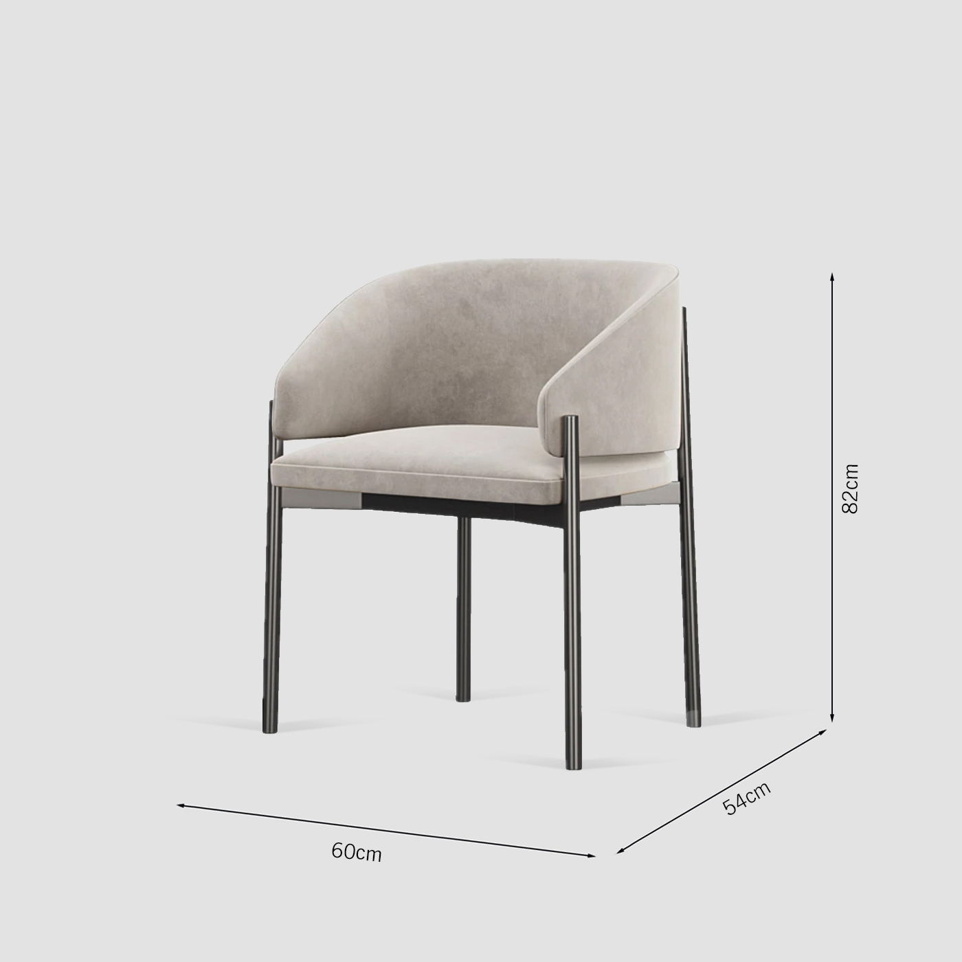 Dining chair Grigio | First House Furniture Dubai - Image 2