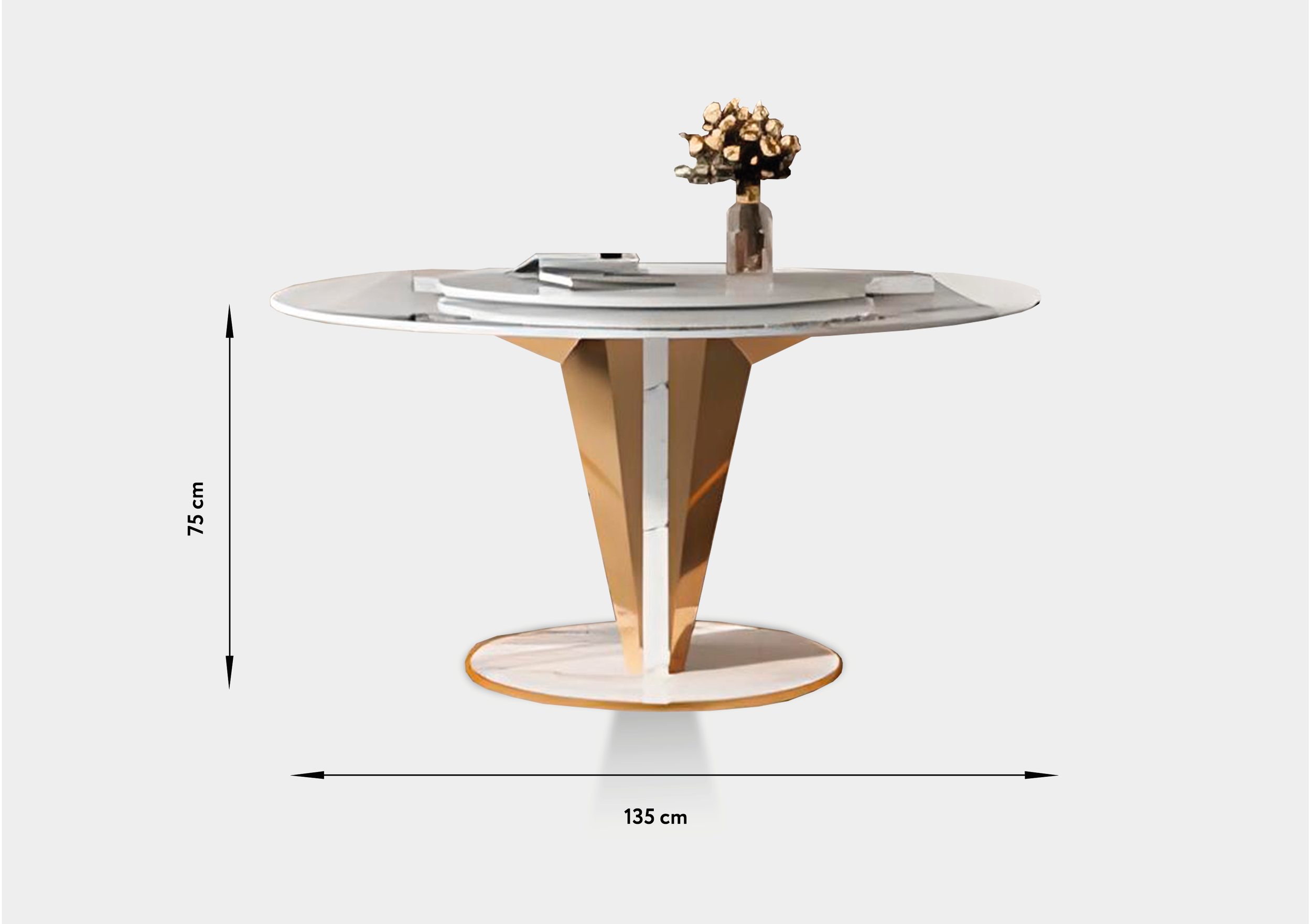 Dining table Demi | First House Furniture - Image 2