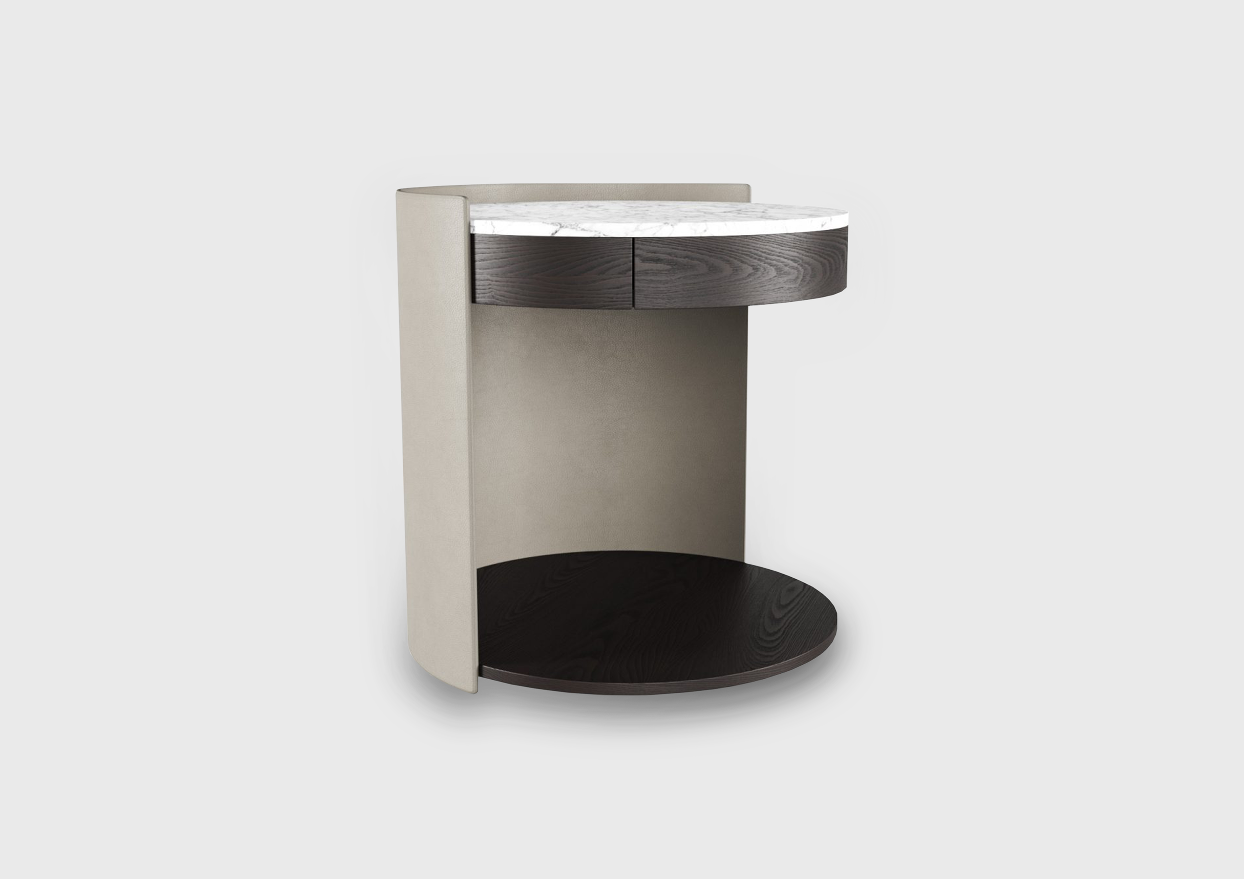 Bedside table Silver | First House Furniture Dubai